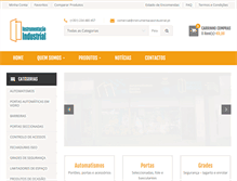 Tablet Screenshot of instrumentacaoindustrial.com